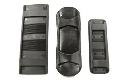 Schwarze Schultergurtpolster Kunststoff 25 mm 40 mm 50 mm Riemen Griffe Tasche x1 x2 x5 x10 - Bild 1 von 4