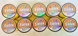 LÍNEA DE MONOFILAMENTO SUFIX SUPERIOR - 1/4 CARRETE HI-VIS AMARILLO - Imagen 1 de 12