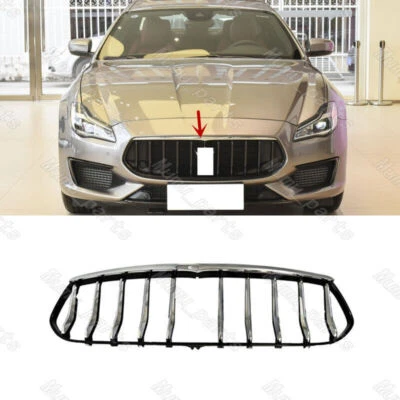 New Chrome Front Bumper Radiator Grille For Maserati Quattroporte 2018-2023 - Изображение 1 из 4
