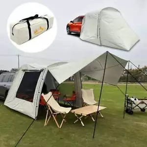 Auto Heckzelt Wasserdicht Outdoor Auto Zelt SUV Heckklappe Sonnenschutz Heck DE - Bild 1 von 17