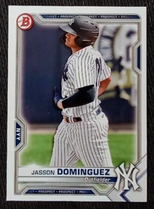 Bowman Prospects 2021 #BP-13 Jasson Dominguez New York Yankees radiocontrol novato - Imagen 1 de 1