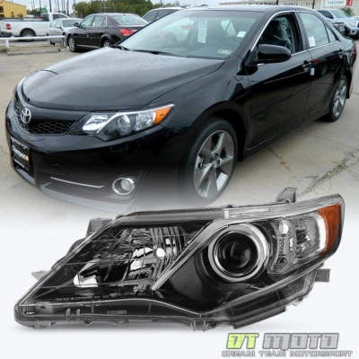 Faro proyector izquierdo lado del conductor para Toyota Camry SE 2012 2013 2014 Foto 1 de 3
