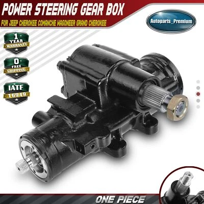 Power Steering Gear box for Jeep Cherokee 84-01 Comanche Wagoneer Grand Cherokee - Image 1 of 4