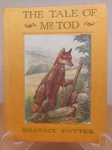 BEATRIX POTTER - THE TALE OF MR TOD F.Warne & Co 1912 B16 - Picture 1 of 8