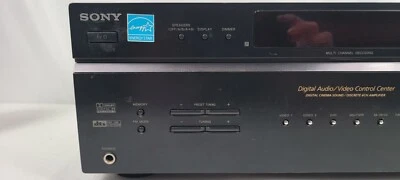 Sony STR-DE597-6.1 Ch AV Home Theater Surround Receiver Tested Works  - Image 1 of 4