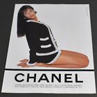 1994 Print Ad Sexy Chanel Boutiques Lady Brunette Long Legs Beauty Fashion Art