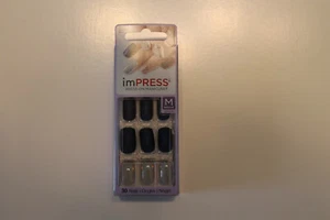im PRESS Nails Fb. Dunkelblau,Medium, Ultra. Fit Design - Bild 1 von 5