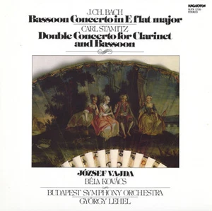 BACH JC Bassoon Concerto STAMITZ Clarinet Bassoon Con VAJDA KOVACS Hungaroton LP - Imagen 1 de 3