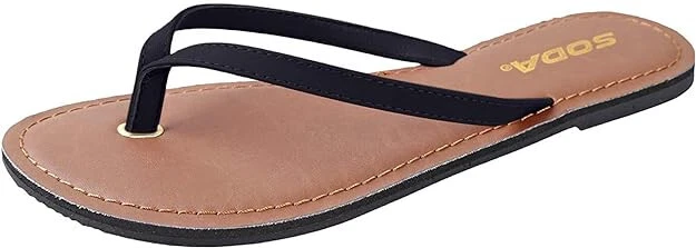 Sandalias básicas Soda para mujer con correa informales de playa nuevas en caja talla 7 Foto 1 de 1