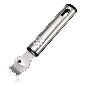Kitchen FX Edelstahl Zitrus Zester Reibe Orange Zitrone Kostenloser Versand  - Bild 1 von 5