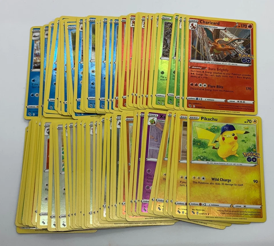 2022 POKEMON GO TCG Reverse Holo You Pick Single Cards #001-078 Unplayed NM! - Image 1 of 1