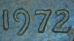 1972 Lincoln Memorial Penny Error DDO Doubled Die Obverse - Picture 1 of 4