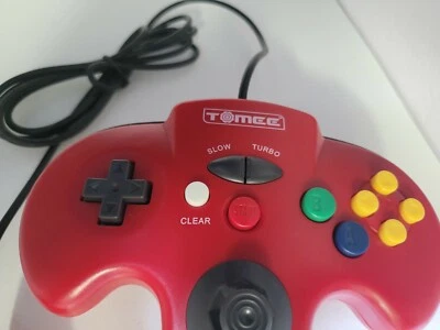 NEW Tomee Red Controller Control Pad for N64 Nintendo 64     #19S - Image 1 of 4