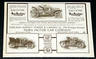 1907 Old Magazine Print Ad, Mora Motors, Racytype Mora Roadster & Touring Cars!