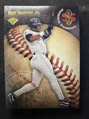 KEN GRIFFEY JR 1996 HOJA ESTADÍSTICA DESTACADOS INSERTO/TARJETA 2500 #4 Foto 1 de 4