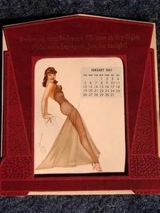 Varga Esquire calendar w/ cards - EXCELLENT! Good in 2025 and 2031! - Picture 1 of 5
