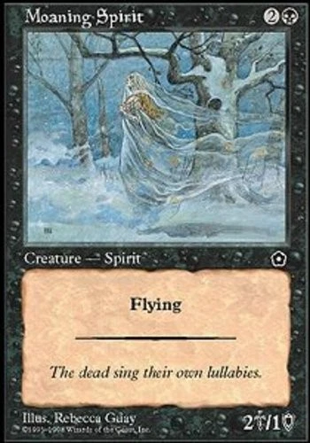 Moaning Spirit - Portal Second Age # MTG Magic The Gathering - Image 1 of 1