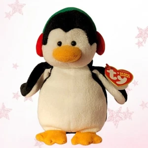 🎄SNOWBANK 🎄 2008 TY BEANIE BABIES Christmas PENGUIN 🐧 MWMT'S - Picture 1 of 6