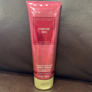 Bath and Body Works Forever Red ultimative Feuchtigkeitskörpercreme 8 Oz. - Bild 1 von 2