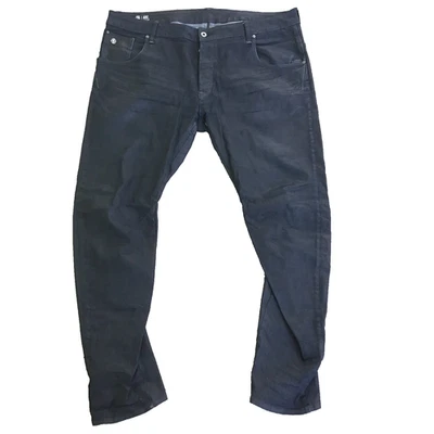 Jeans masculino fino G Star brim cru arco 3D 40 X 32 preto - Imagem 1 de 4