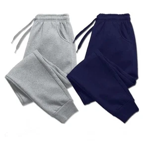 Pantalones deportivos estilo Champion para hombre de vellón con bolsillos laterales cómodos - Imagen 1 de 28