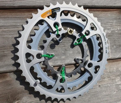 Shimano Deore DX/LX Superglide Kettenblatt Set 46-36-24 110/74BCD *NOS/NEU* - Bild 1 von 4