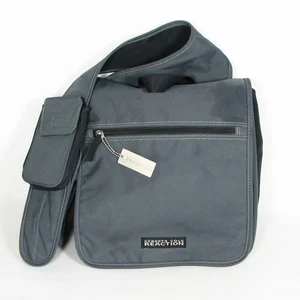 Reaction Kenneth Cole Sling CrossBody Vinyl Bag Backpack Phone Holder Adjustable - Picture 1 of 5