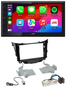 JVC Bluetooth 2DIN MP3 DAB USB Autoradio für Hyundai i30 (ab 12) - Bild 1 von 9