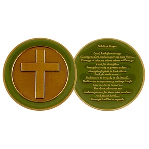 Challenge Coin SOLDIERS PRAYER CHALLENGE COIN - Picture 1 of 1
