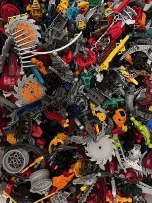 乐高套装 1 磅散装 Bionicle Hero 工厂技术零件 — 第 1/4 张图片