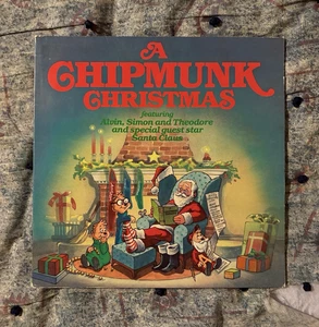 Alvin and the Chipmunk A Chipmunk Christmas Vinyl LP 1981 RCA Records Novelty - Picture 1 of 7