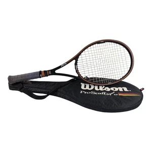 Wilson Pro Staff 6.0 85 Midsize Tennis Racket 4 1/4 L2 CHIAO TA w/ Cover - Picture 1 of 22
