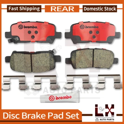 Juego de 1 pastillas de freno de disco trasero Brembo para Chevrolet Impala 2011-2013 Foto 1 de 3