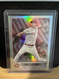 2022 Topps Update Nick Lodolo RC Rainbow Foil US298 Reds⚡️ - Picture 1 of 2