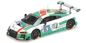 1:43 Minichamps Audi R8 Lms Land De Philippi Mies 24H Nurburgring 2017 437171728 - Picture 1 of 2