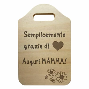 Tagliere decorativo personalizzato Idea regalo festa della mamma compleanno - Foto 1 di 1