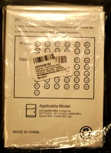 4 Pack Sungrace Carbon Activated Pure Refrigerator Air Filters Sealed Free Ship - Picture 1 of 3
