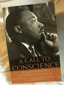 Carson / Shepard A CALL TO CONSCIENCE First T. Edition Dr. Martin Luther King PB - Imagen 1 de 3