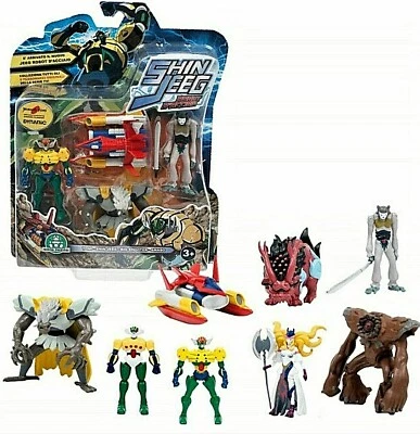 JEEG ROBOT ACCIAIO SERIE SHIN JEEG GIOCHI PREZIOSI 7 CM MULTIPACK 4 FIGUR YAMATO - Immagine 1 di 2