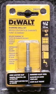 Broca de diamante soldada DEWALT 3/16" DW5570 - Imagen 1 de 2