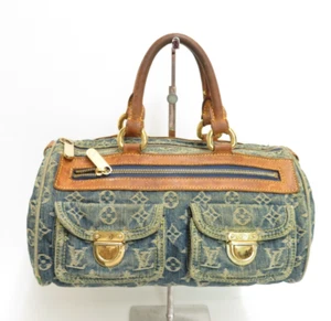 Louis Vuitton Monogram Denim Neo Speedy Hand Bag #40420 - Picture 1 of 24