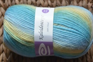 100% Wolle Kammgarn Strickgarn mit buntem Farbdruck - 71 - Bild 1 von 5