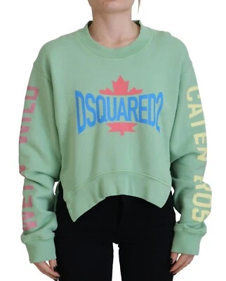 DSQUARED2 Jersey Logo Estampado Mujer Cuello Redondo Manga Larga IT38/ US4/ XS - Imagen 1 de 4