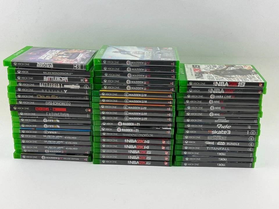 Microsoft Xbox One & Series S/X Game Lot With Cases You Pick & Choose - Image 1 of 1