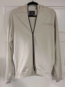 GUESS Women's Cream/Tan Luxury Tracksuit Jacket Size Small - Picture 1 of 4
