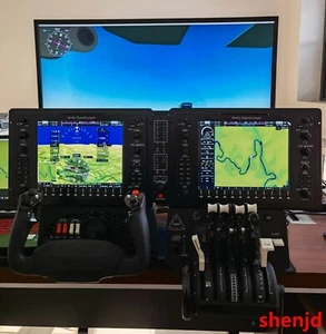 Wefly OpenCockpit G1000 MFD + PFD + Panel de control de audio para simulación de vuelo #@ - Imagen 1 de 9