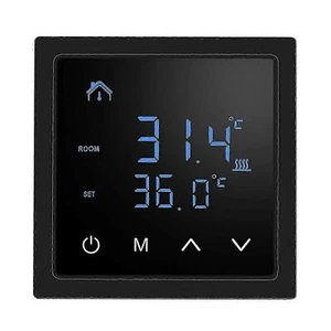 Smart Thermostat 16A Floor Heating Temperature Controller with LED Touch - Picture 1 of 22