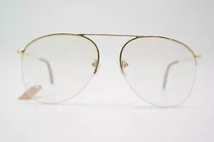 Vintage Glasses Ray Ban Belfast Gold Filled 10K Gold Half Rim Glasses Frame - Picture 1 of 7