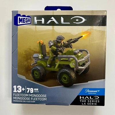 Mega Halo The Series FLEETCOM Mongoose Vehicle Building Set - Image 1 of 4