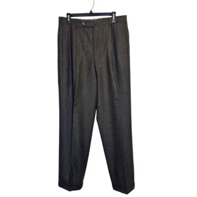 Incotex Women’s Wool Blend High Comfort Luxury Trousers venezia 1951 Size 50 - Image 1 of 4